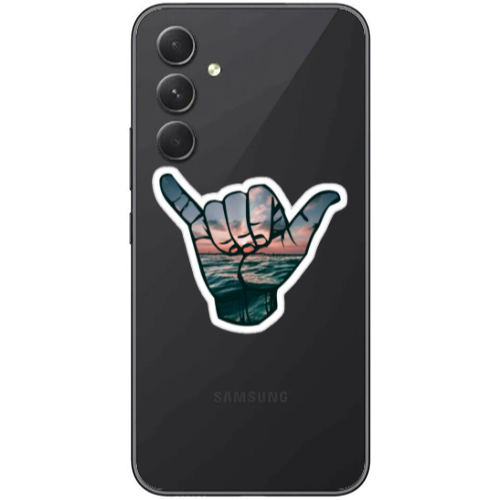Samsung  Galaxy A05s Hand Transparent Silicone TPU Θήκη