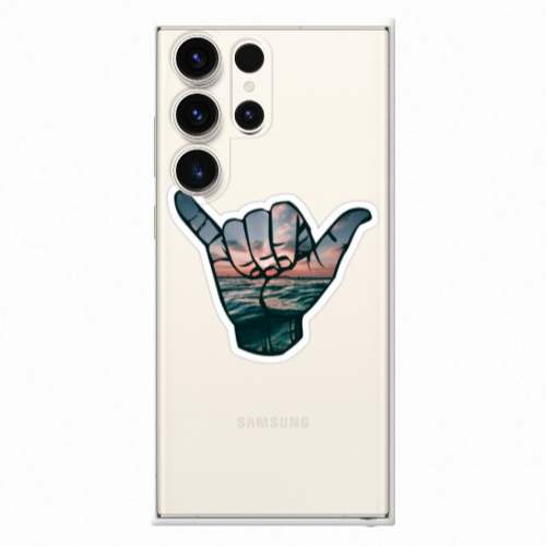 Samsung S24 Ultra Hand Transparent Silicone TPU Θήκη