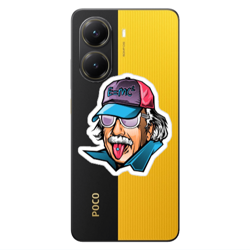 Xiaomi Poco X7 Pro Einstein Transparent Silicone TPU Θήκη