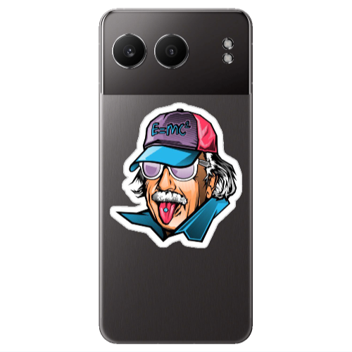 Oneplus Nord 4 Einstein Transparent Silicone TPU Θήκη