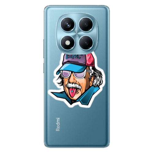 Xiaomi Redmi Note 14 Pro Einstein Transparent Silicone TPU Θήκη