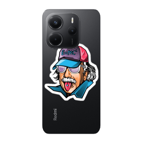 Xiaomi Redmi Note 14 Einstein Transparent Silicone TPU Θήκη