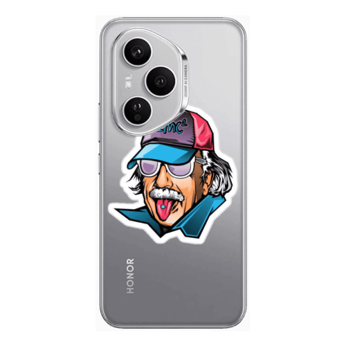 Honor Magic 400 Pro Einstein Transparent Silicone TPU Θήκη