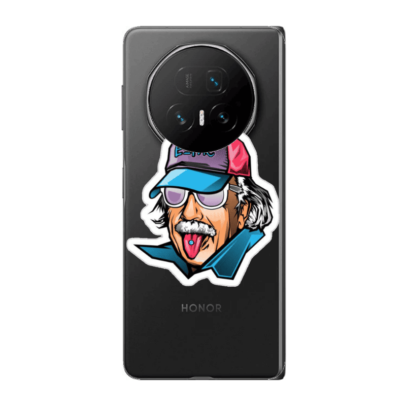 Honor Magic V5 Einstein Transparent Silicone TPU Θήκη