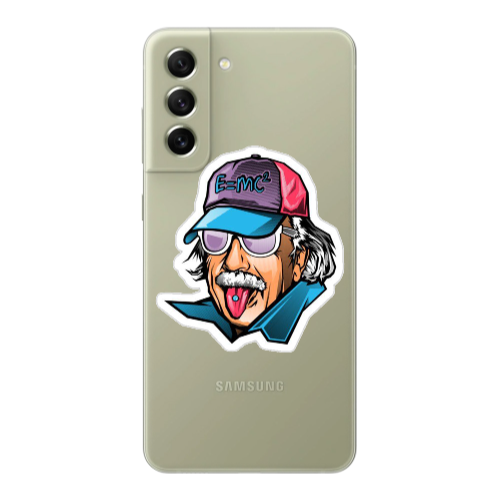 Samsung S22 Plus Einstein Transparent Silicone TPU Θήκη