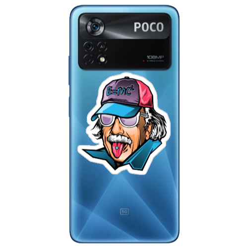 Xiaomi Poco X4 Pro Einstein Transparent Silicone TPU Θήκη