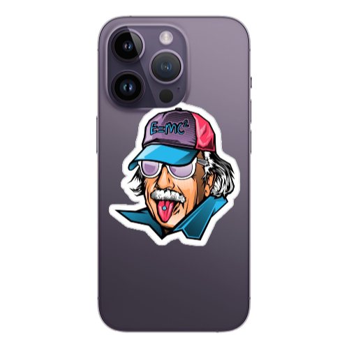 Apple iPhone 14 Pro  Einstein Transparent Silicone TPU Θήκη