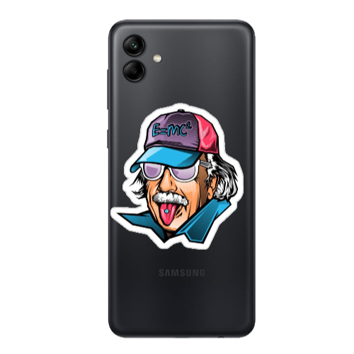 Samsung A04 Einstein Transparent Silicone TPU Θήκη
