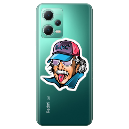 Xiaomi Redmi Note 12 Pro Plus 5G Einstein Transparent Silicone TPU Θήκη