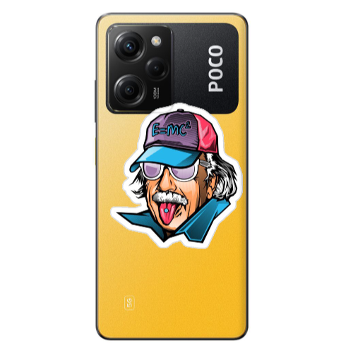 Xiaomi Poco X5 Pro Einstein Transparent Silicone TPU Θήκη