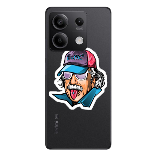 Xiaomi Redmi Note 13 5G Einstein Transparent Silicone TPU Θήκη
