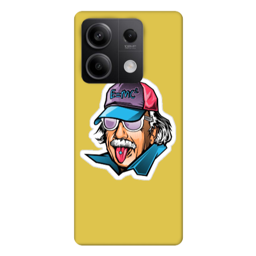 Xiaomi Redmi Note 13 5G Einstein Yellow Colored Silicone TPU Θήκη