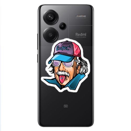 Xiaomi Redmi Note 13 Pro+ 5G  Einstein Transparent Silicone TPU Θήκη