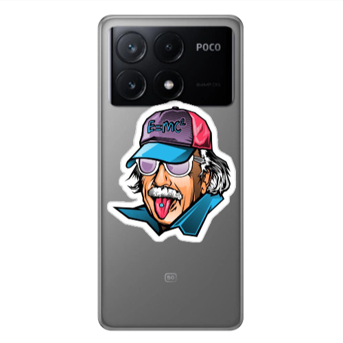 Xiaomi Poco X6Pro 5G Einstein Transparent Silicone TPU Θήκη