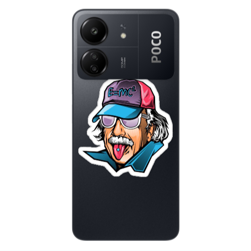 Xiaomi Poco C65 Einstein Transparent Silicone TPU Θήκη