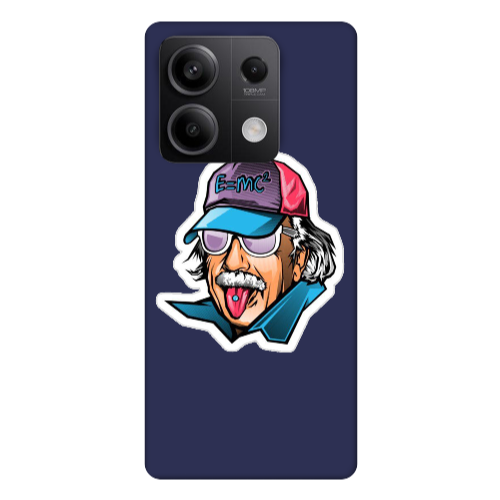 Xiaomi Redmi Note 13Pro 5G Einstein Dark blue Colored Silicone TPU Θήκη