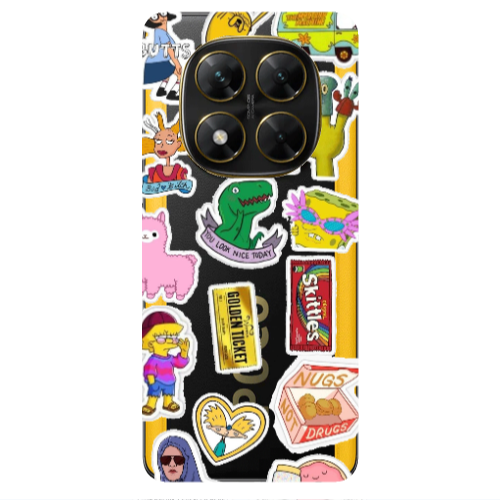 Xiaomi Poco X7 best cartoons Transparent Silicone TPU Θήκη