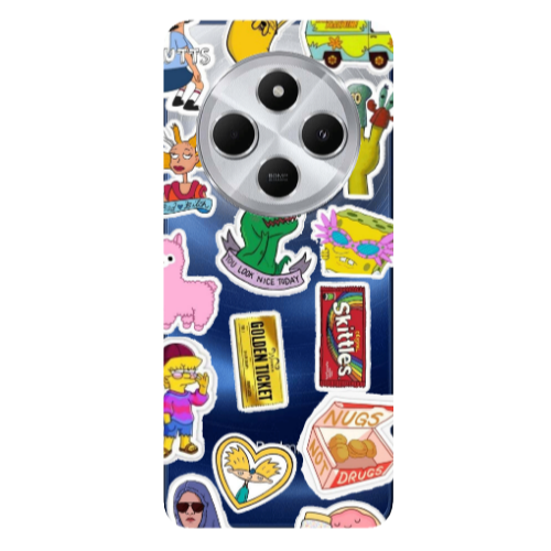 Xiaomi Redmi 14c best cartoons Transparent Silicone TPU Θήκη