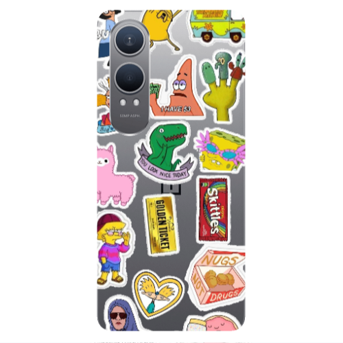 Oneplus Nord Ce 4 lite best cartoons Transparent Silicone TPU Θήκη