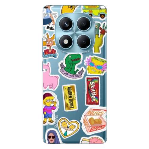 Xiaomi Redmi Note 14 Pro best cartoons Transparent Silicone TPU Θήκη