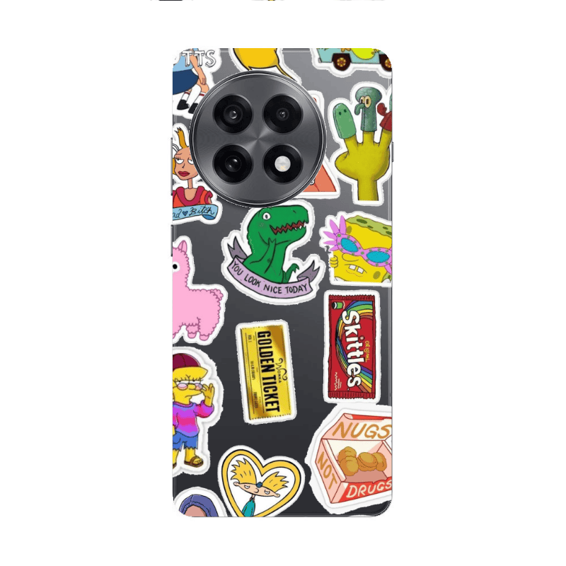 Oneplus 13 5G best cartoons Transparent Silicone TPU Θήκη