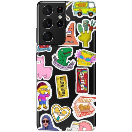 Samsung S21 Ultra best cartoons Transparent Silicone TPU Θήκη