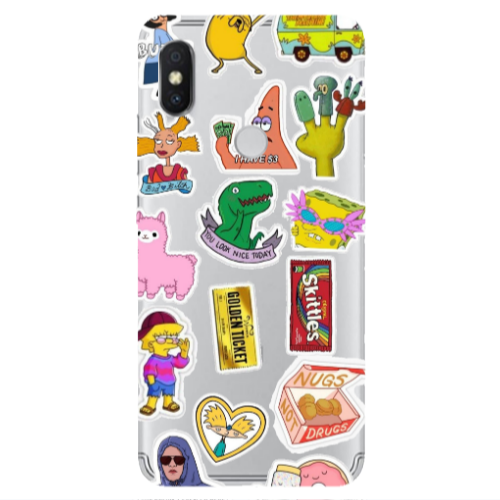 Xiaomi Redmi S2 best cartoons Transparent Silicone TPU Θήκη