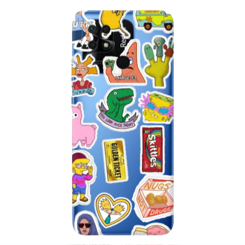 Xiaomi Poco C40 best cartoons Transparent Silicone TPU Θήκη