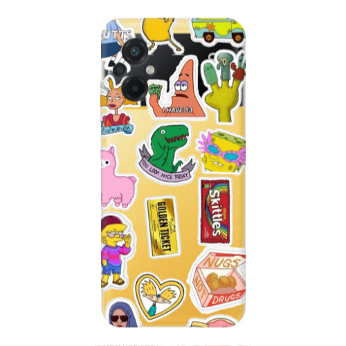 Xiaomi Poco M5 best cartoons Transparent Silicone TPU Θήκη
