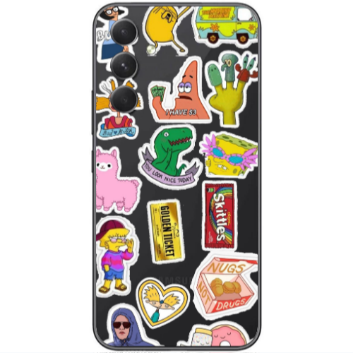 Samsung Galaxy A25 best cartoons Transparent Silicone TPU Θήκη