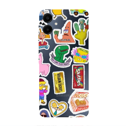 Samsung A06 best cartoons Transparent Silicone TPU Θήκη