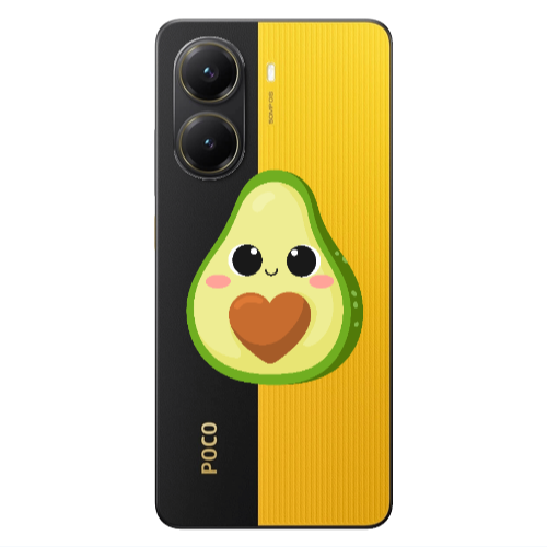 Xiaomi Poco X7 Pro Baby avocado Transparent Silicone TPU Θήκη