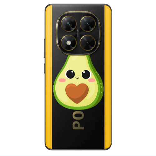 Xiaomi Poco X7 Baby avocado Transparent Silicone TPU Θήκη