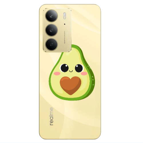 Realme C 75 Baby avocado Transparent Silicone TPU Θήκη
