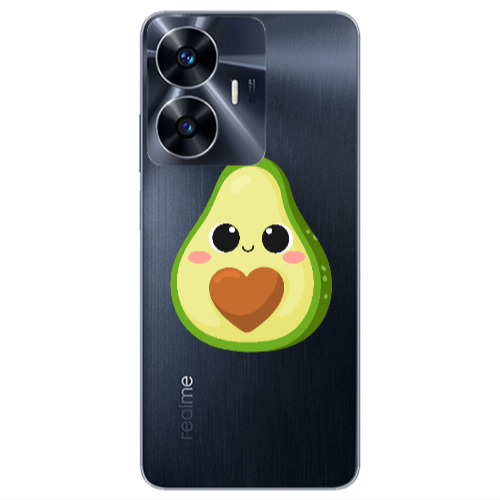 Realme Note 50 Baby avocado Transparent Silicone TPU Θήκη