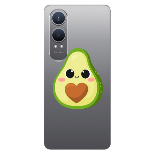 Oneplus Nord Ce 4 lite Baby avocado Transparent Silicone TPU Θήκη