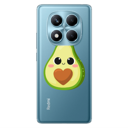 Xiaomi Redmi Note 14 Pro Baby avocado Transparent Silicone TPU Θήκη