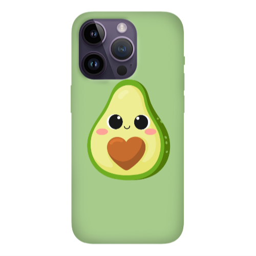 Apple iPhone 14 Pro Max Baby avocado Light Green Colored Silicone TPU Θήκη