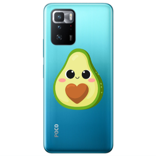 Xiaomi Poco X3 GT Baby avocado Transparent Silicone TPU Θήκη