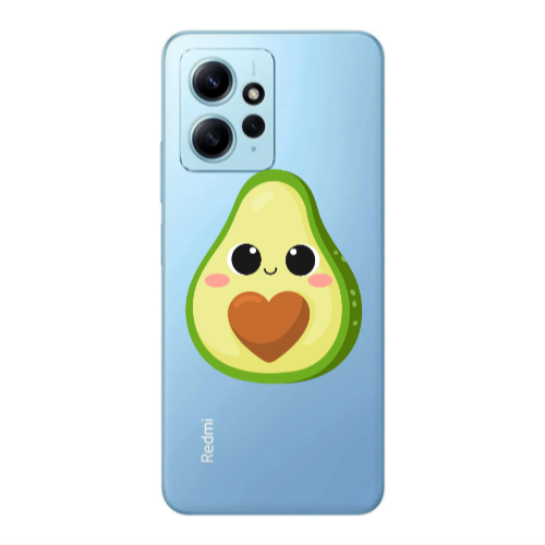 Xiaomi Redmi Note 12 4G Baby avocado Transparent Silicone TPU Θήκη