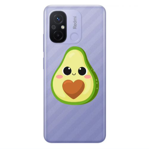 Xiaomi Redmi 12C Baby avocado Transparent Silicone TPU Θήκη