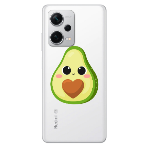 Xiaomi Redmi Note 12 5G Baby avocado Transparent Silicone TPU Θήκη