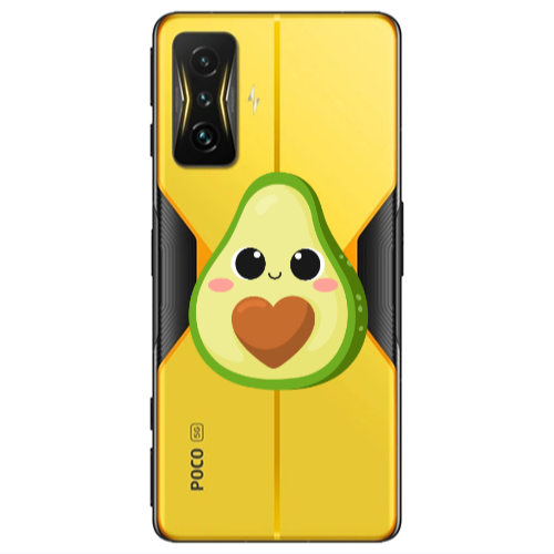Xiaomi Poco F4 Gt Baby avocado Transparent Silicone TPU Θήκη