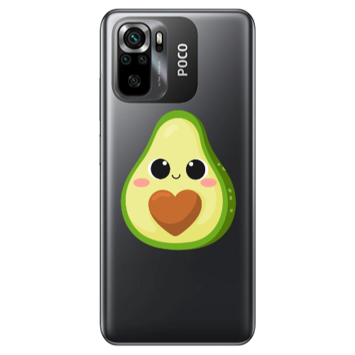 Xiaomi Poco M5 s Baby avocado Transparent Silicone TPU Θήκη