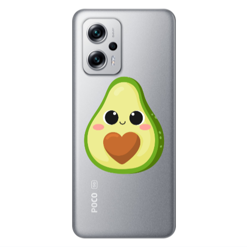 Xiaomi Poco X4 GT Baby avocado Transparent Silicone TPU Θήκη