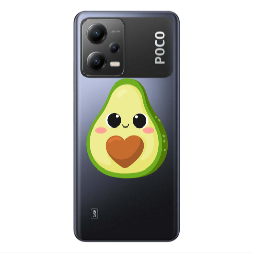 Xiaomi Poco X5 Baby avocado Transparent Silicone TPU Θήκη