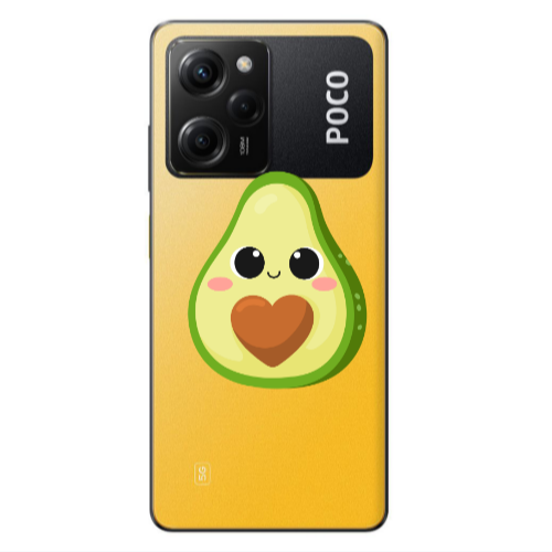Xiaomi Poco X5 Pro Baby avocado Transparent Silicone TPU Θήκη