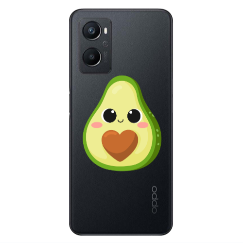 Oppo A 96 Baby avocado Transparent Silicone TPU Θήκη