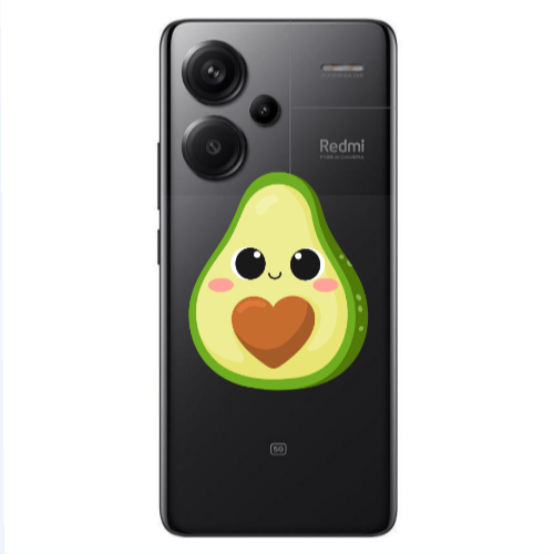 Xiaomi Redmi Note 13 Pro+ 5G  Baby avocado Transparent Silicone TPU Θήκη