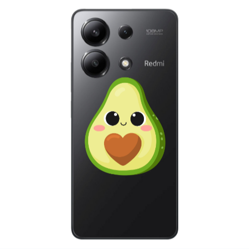 Xiaomi Redmi Note 13 4G Baby avocado Transparent Silicone TPU Θήκη